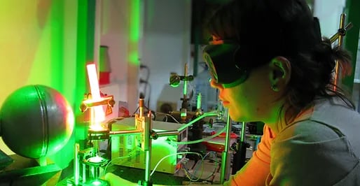 laser experiment