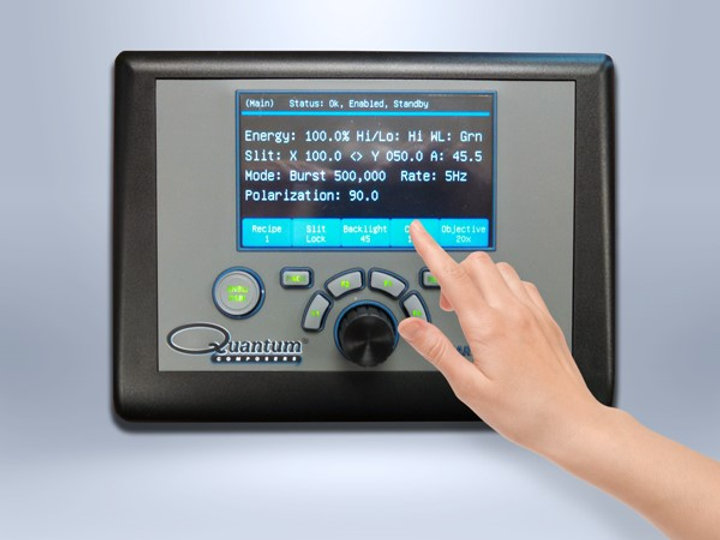 Product Release: Quantum Composers Adds New Touchscreen Technology to Laser Lines